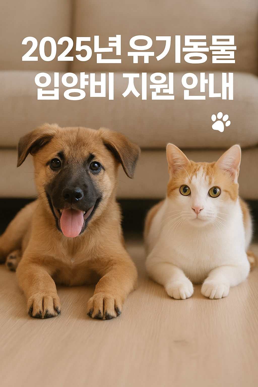 유기동물 지원비 사업