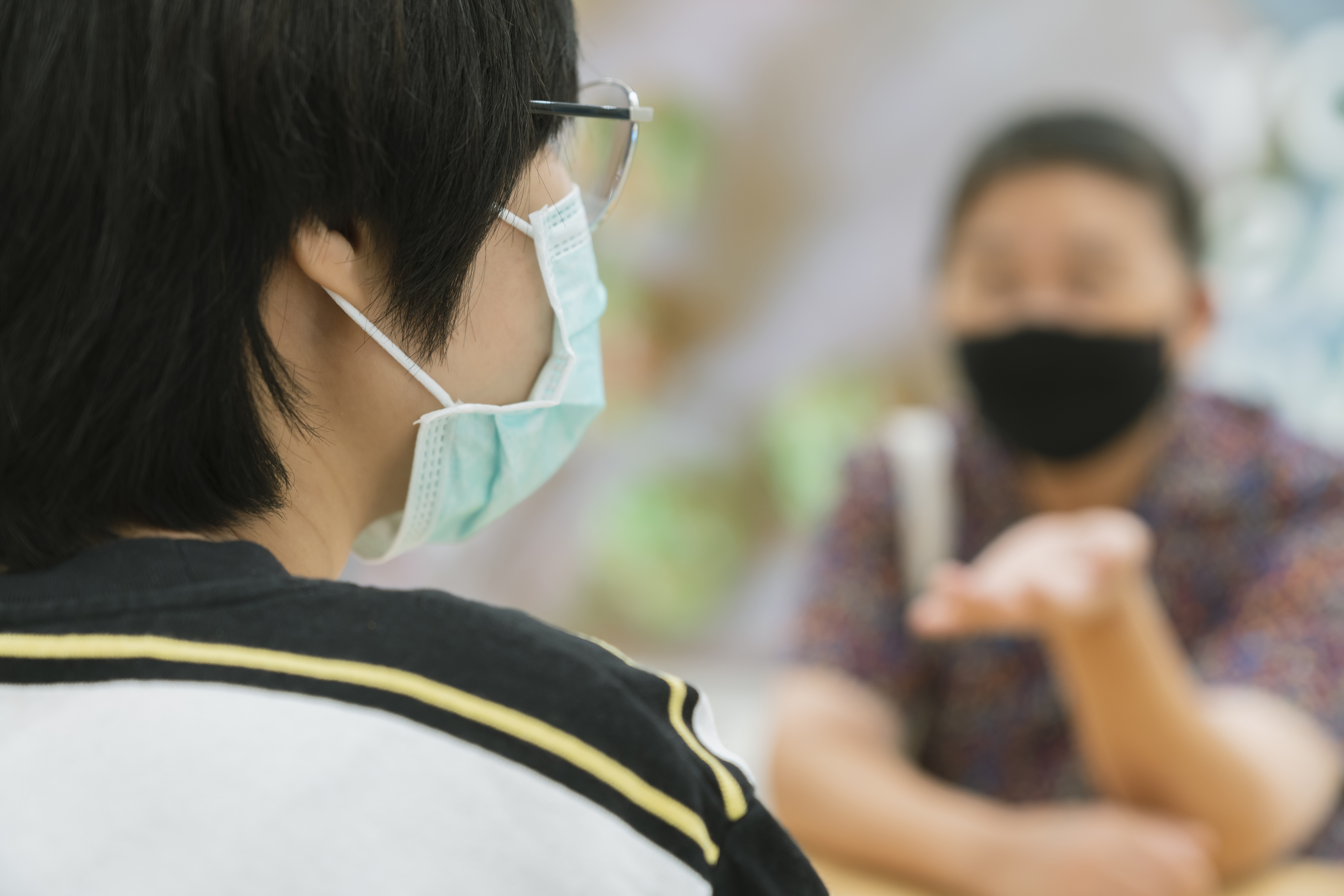 코로나 재유행, 마스크