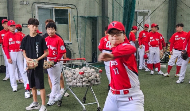 발달장애 야구단