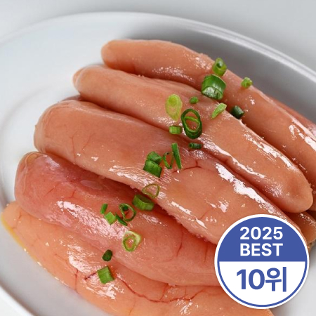 고성군 최상급 저염 무색소 백명란