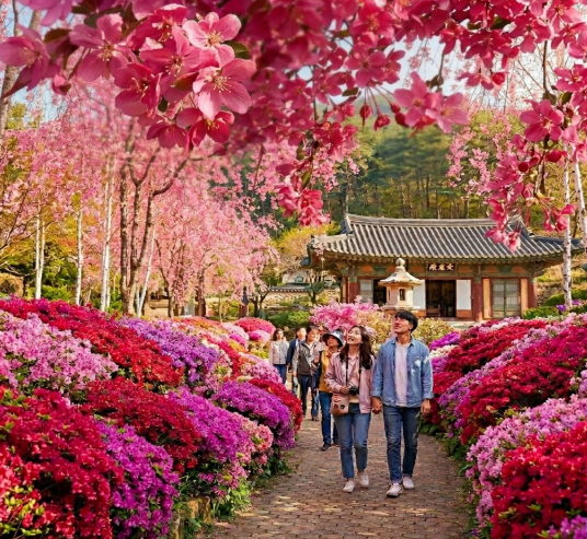 전라남도 철쭉 명소